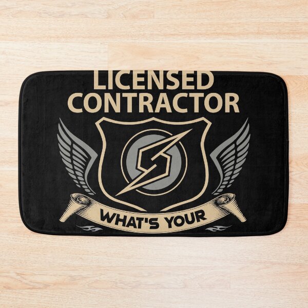 Item preview, Licensed Contractor designed and sold by SperryRoger.