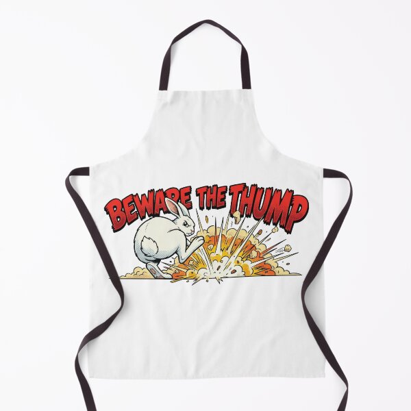 Item preview, Beware The Thump - Angry Stomping Rabbit designed and sold by Petzzz.