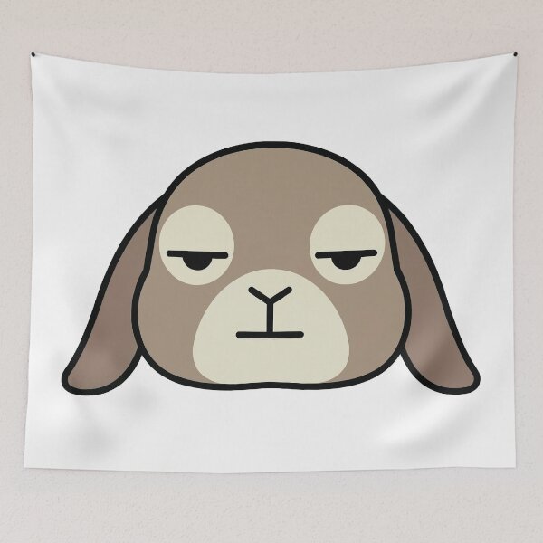 Item preview, Judgemental Bun - Disapproving Rabbit Stare designed and sold by Petzzz.