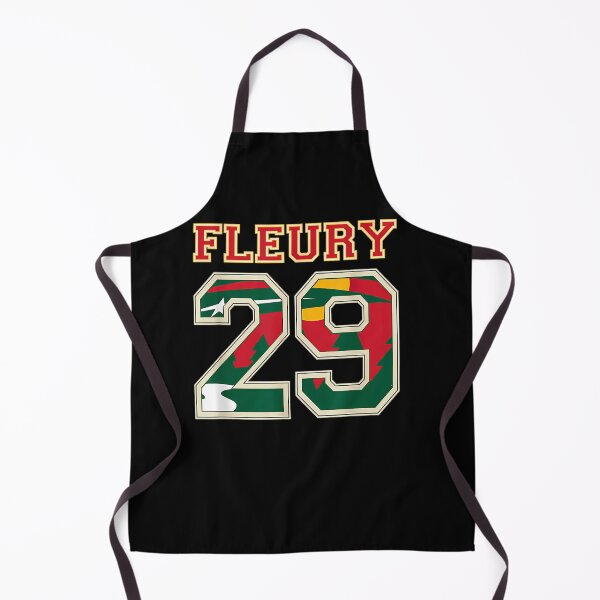 Item preview, Fleury 29 Wild Goalie Flower Minnesota Pro Ice Hockey designed and sold by JORDHARRELL.