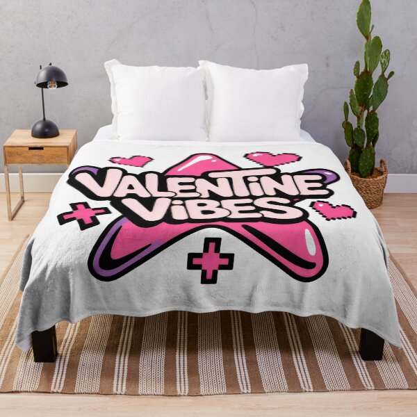 Item preview, Valentine Vibes Cute Y2K Aesthetic Pink Star Art designed and sold by SplashTastic.