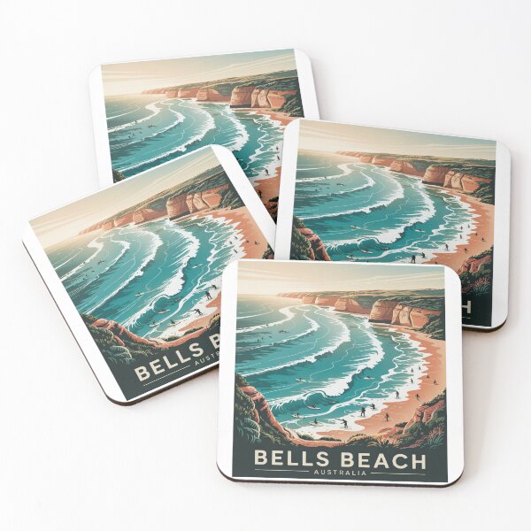 Item preview, Bells Beach Australia Surf - Great Ocean Road Vintage Travel designed and sold by CircinusStore.