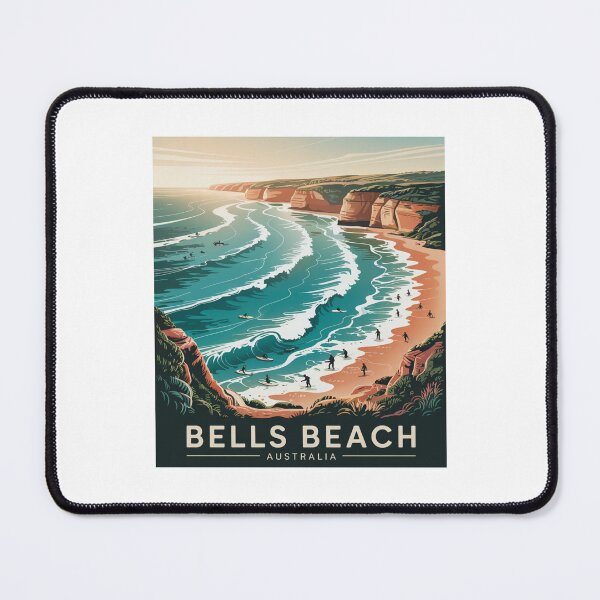 Item preview, Bells Beach Australia Surf - Great Ocean Road Vintage Travel designed and sold by CircinusStore.