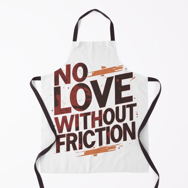 Item preview, No Love Without Friction Bold Graphic Tee designed and sold by pixeldrift-art.
