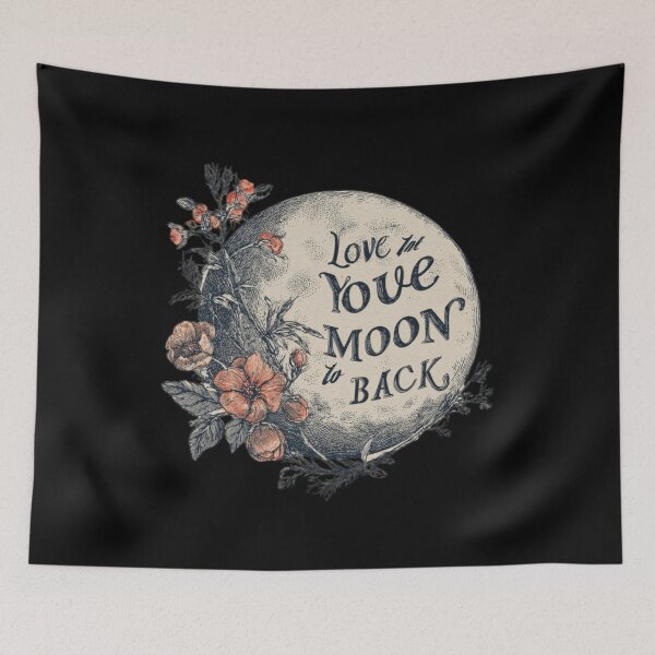 Item preview, Love You To The Moon And Back designed and sold by mirciashop.