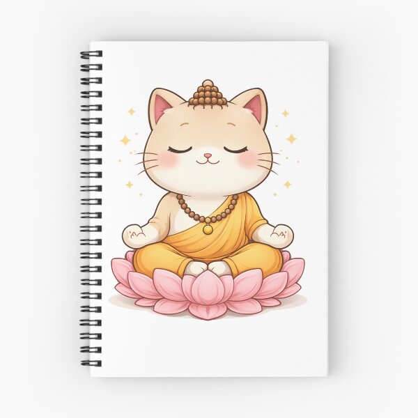 Item preview, Zen Ginger Cat Buddha Meditating Peacefully designed and sold by  Cat Lady.