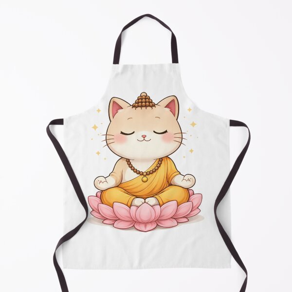 Item preview, Zen Ginger Cat Buddha Meditating Peacefully designed and sold by Cat Lady.