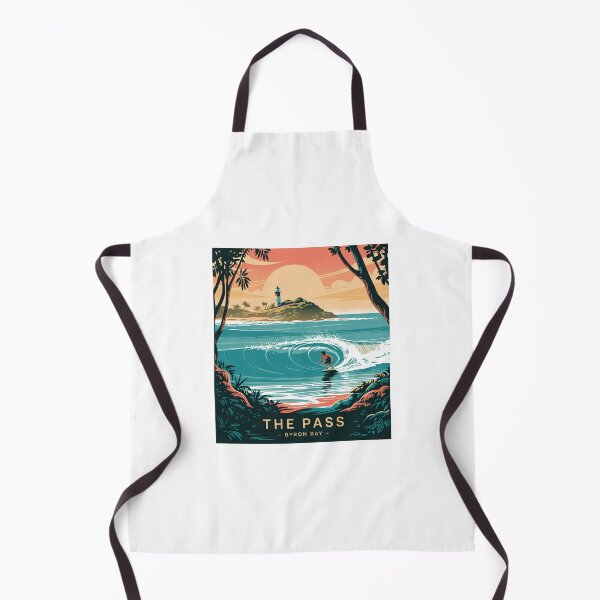 Item preview, The Pass Byron Bay Australia Surf - Vintage Lighthouse Beach designed and sold by CircinusStore.