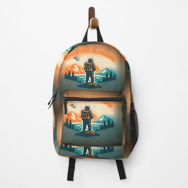 Item preview, Adventure Is Calling – Mountain Travel Graphic  Design designed and sold by DesignRush786.
