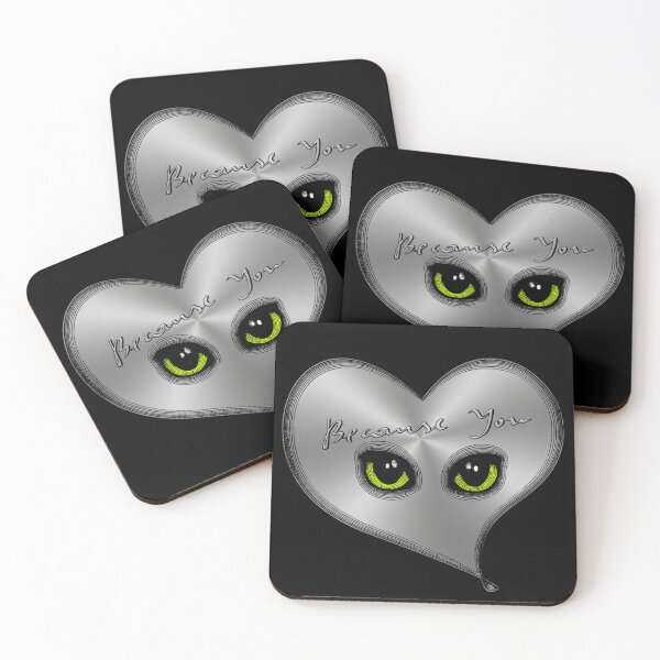 Item preview, Black Cat Green Eyes - Valentine Clip Art - engraved style designed and sold by SawaOne.