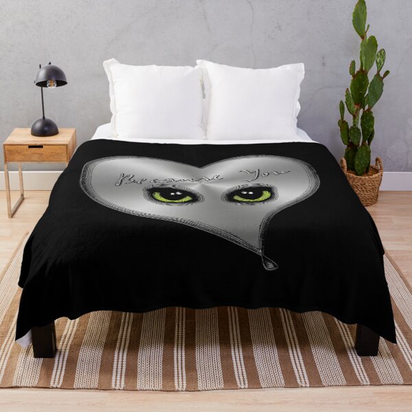 Item preview, Black Cat Green Eyes - Valentine Clip Art - engraved style designed and sold by SawaOne.