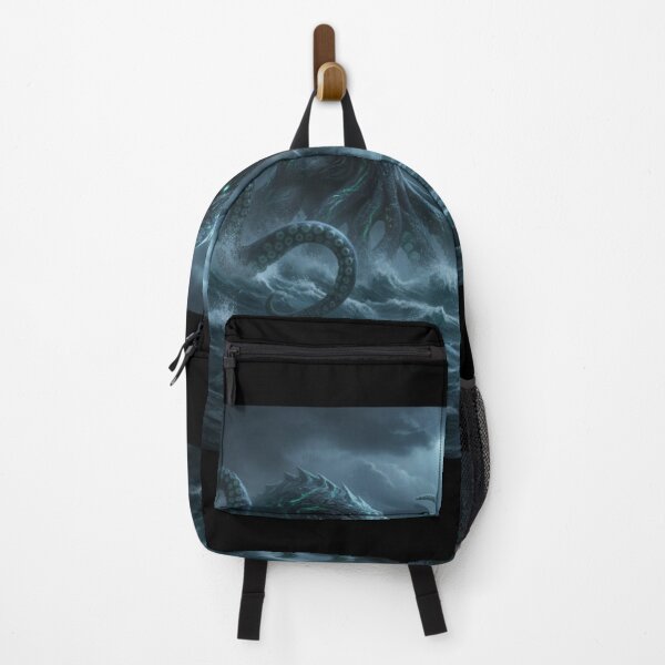 Item preview, Twin Kraken Sea Monsters – Dark Fantasy Ocean Art designed and sold by NeoTeeFusion.