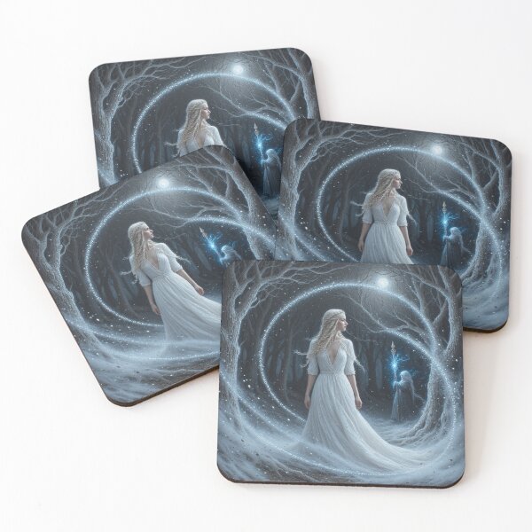 Item preview, Moonlit Runes of the Enchanted Forest designed and sold by Rees Pearse.
