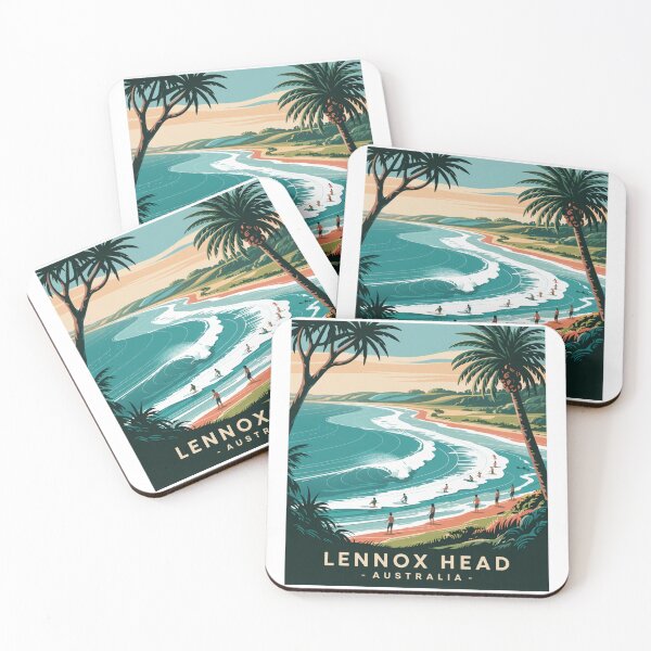 Item preview, Lennox Head Australia Surf - Vintage New South Wales Beach designed and sold by CircinusStore.