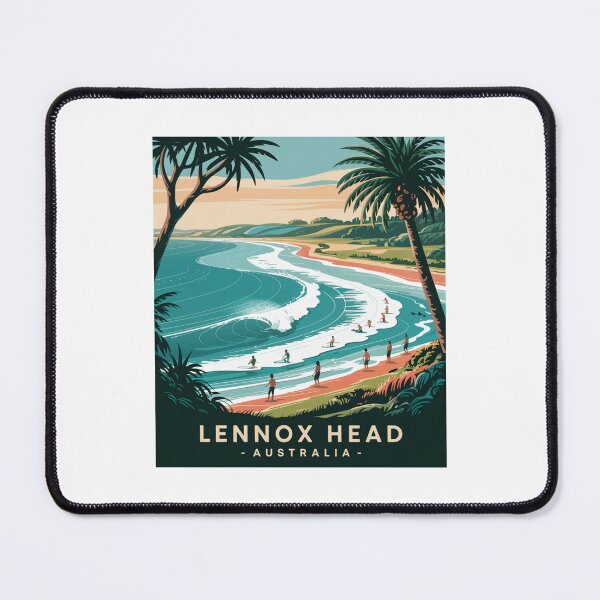 Item preview, Lennox Head Australia Surf - Vintage New South Wales Beach designed and sold by CircinusStore.