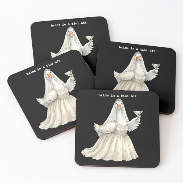 Item preview, Bride In A Tini Bit Goose Espresso Martini designed and sold by MTJ-Mushrooms.