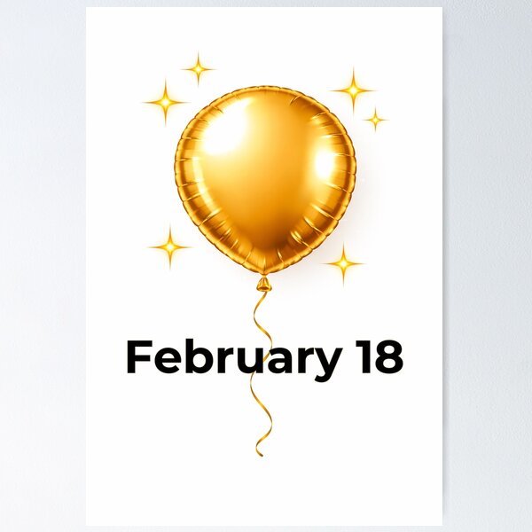 Item preview, Balloon - February 18 designed and sold by ariksworld.