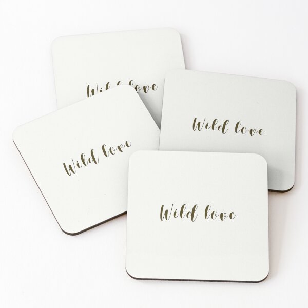 Item preview, Wild love- simple text designed and sold by J-Nature-Vibes.
