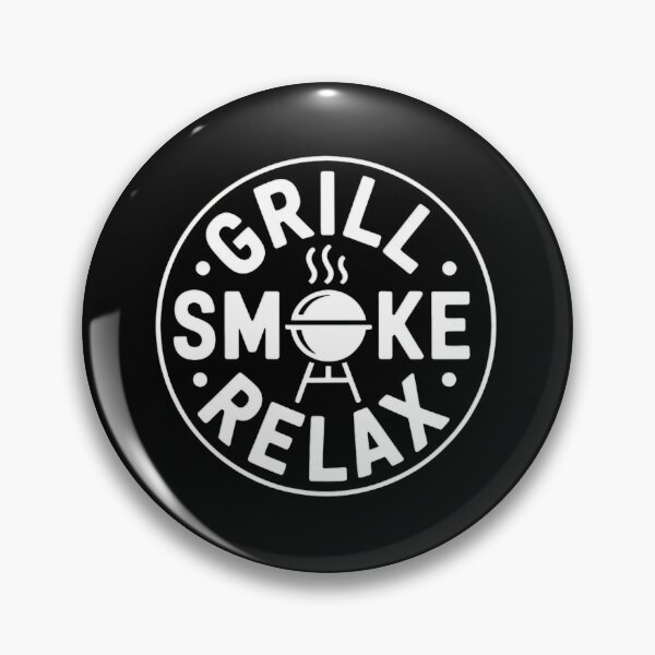 Item preview, Grill Smoke Relax BBQ Quote designed and sold by MagicWander.