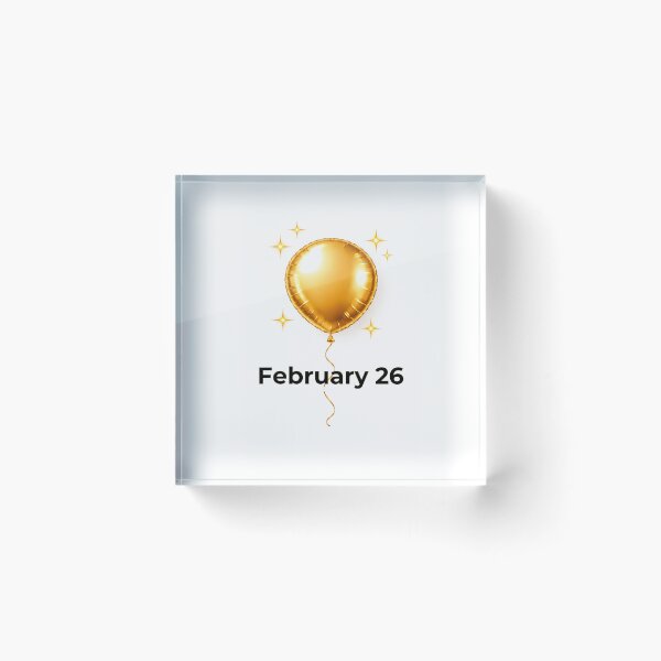 Item preview, Balloon - February 26 designed and sold by ariksworld.