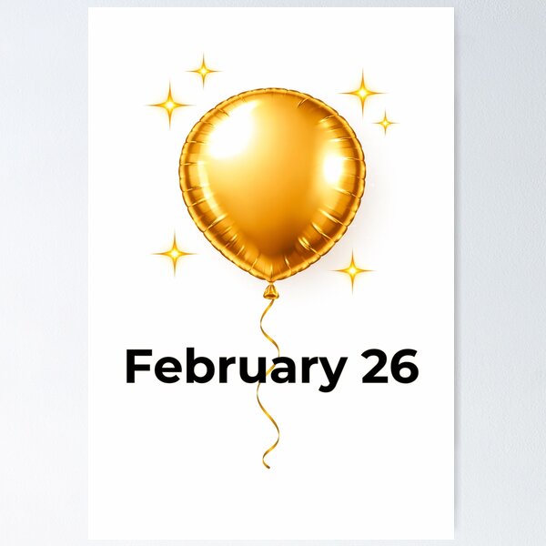 Item preview, Balloon - February 26 designed and sold by ariksworld.