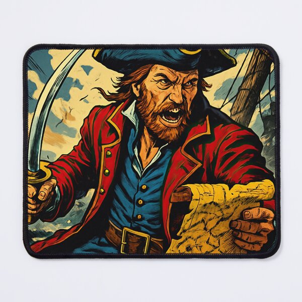 Item preview, Captain William Kidd | Comics stylCartoone - designed and sold by ComicsFactory.