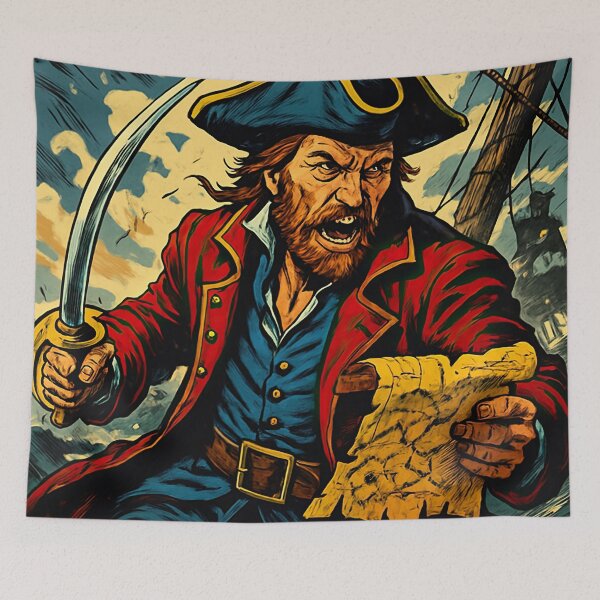 Item preview, Captain William Kidd  | Comics stylCartoone -  designed and sold by ComicsFactory.
