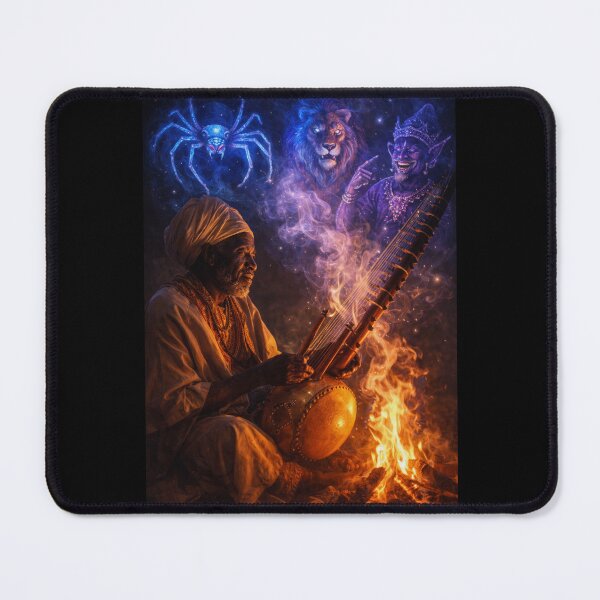 Item preview, The Griot's Tales – African Folklore Magic Smoke designed and sold by DigitalDropArts .