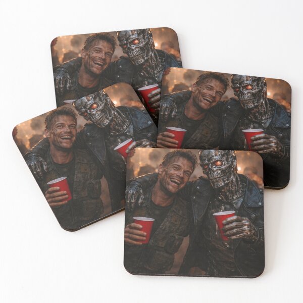 Item preview, Post-apocalyptic celebration with a T-800 designed and sold by Rated-T.