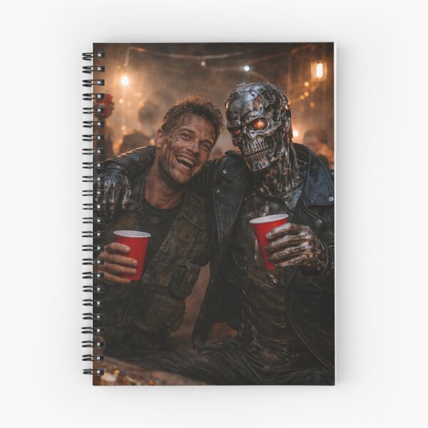 Item preview, Post-apocalyptic celebration with a T-800 designed and sold by Rated-T.