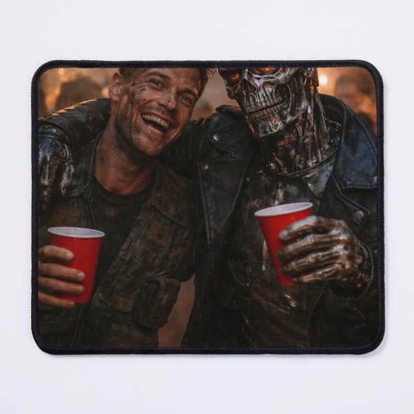 Item preview, Post-apocalyptic celebration with a T-800 designed and sold by Rated-T.