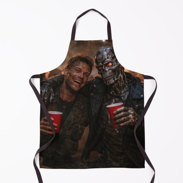 Item preview, Post-apocalyptic celebration with a T-800 designed and sold by Rated-T.