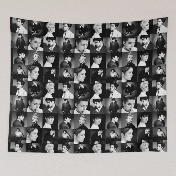 Item preview, EXO 'Overdose' Black and White designed and sold by mussicsthetic.