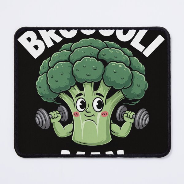 Item preview, Broccoli Man Food Love Vegetables Gift designed and sold by PattonJillian.