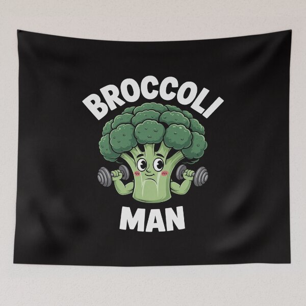 Item preview, Broccoli Man Food Love Vegetables Gift designed and sold by PattonJillian.