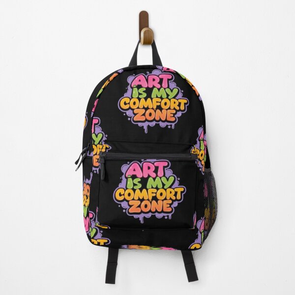 Item preview, Art Is My Comfort Zone Bubble Graphic designed and sold by pixeldrift-art.
