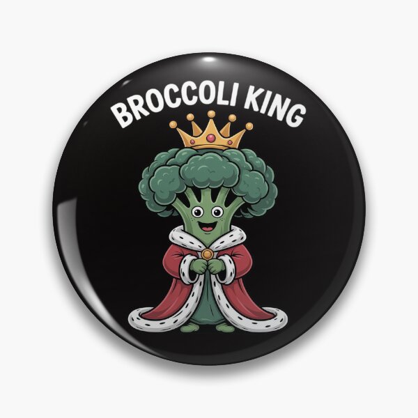 Item preview, Broccoli King Mens Broccoli Lover designed and sold by PattonJillian.