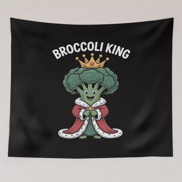 Item preview, Broccoli King Mens Broccoli Lover designed and sold by PattonJillian.