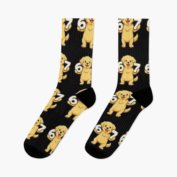 Item preview, 6 7 Golden Retriever Dog Math Teacher designed and sold by SofenArt.