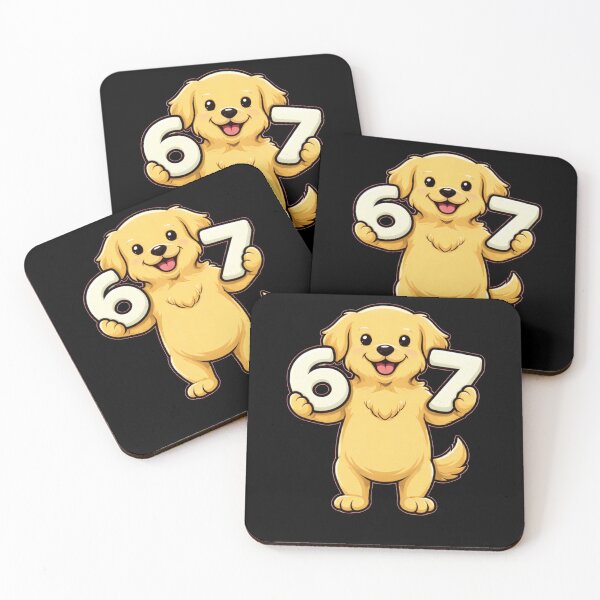 Item preview, 6 7 Golden Retriever Dog Math Teacher designed and sold by SofenArt.