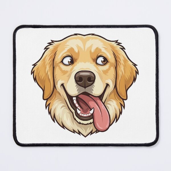 Item preview, Head Empty Just Vibes - Funny Golden Retriever Meme designed and sold by Petzzz.