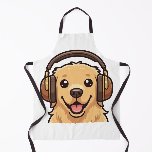 Item preview, Elevator Music In Head - Clueless Golden Retriever designed and sold by Petzzz.