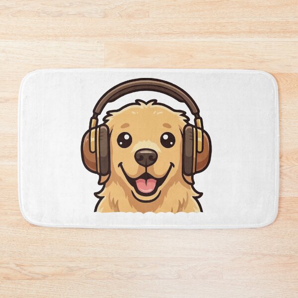 Item preview, Elevator Music In Head - Clueless Golden Retriever designed and sold by Petzzz.