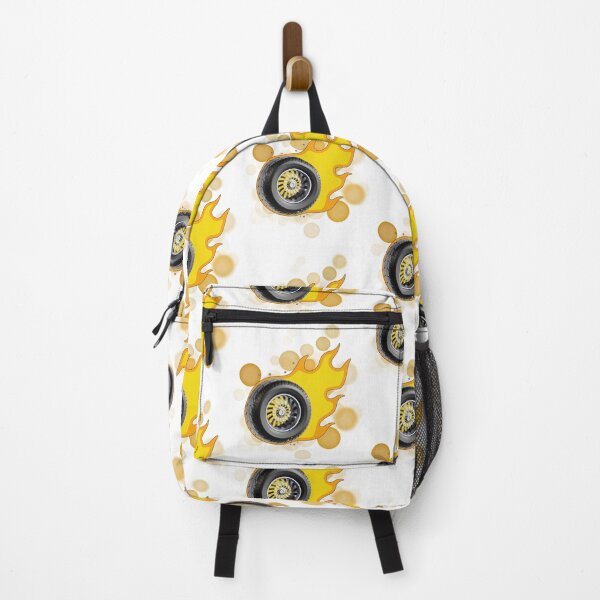 Item preview, Burning Tire in Flames – Realistic Fire Wheel Graphic designed and sold by iamKRUK.