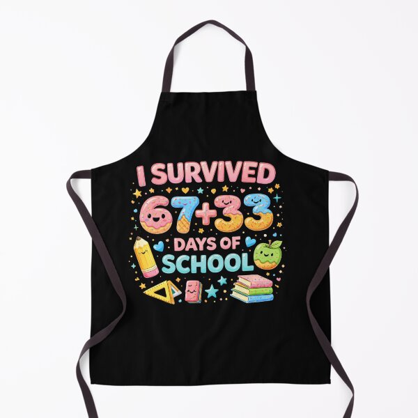 Item preview, I Survived 67 + 33 Days Of School Teacher Student Humor designed and sold by SofenArt.