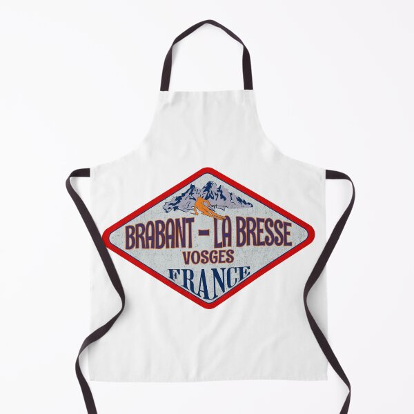 Item preview, Brabant – La Bresse, Vosges, France, Vintage skiing badge design designed and sold by Wanderful-roads.