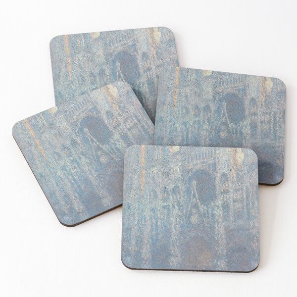 Item preview, The Portal of Rouen Cathedral in Morning Light – Claude Monet | Impressionist Architecture Masterpiece designed and sold by Art Outlaws.