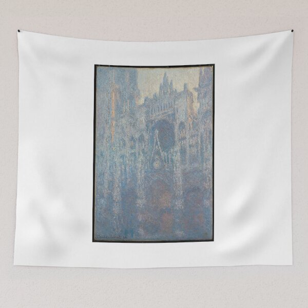 Item preview, The Portal of Rouen Cathedral in Morning Light – Claude Monet | Impressionist Architecture Masterpiece designed and sold by Art Outlaws.