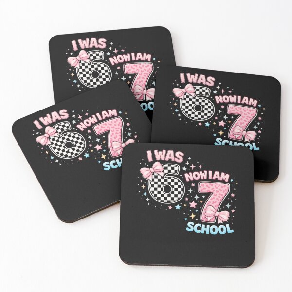 Item preview, I Was 6 Now I Am 7 School Birthday designed and sold by SofenArt.