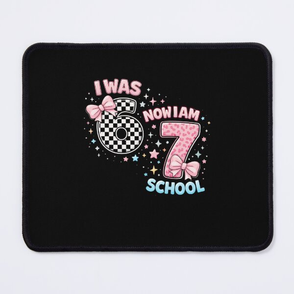 Item preview, I Was 6 Now I Am 7 School Birthday designed and sold by SofenArt.